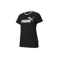 Puma Amplified Graphic T-shirt, Femme, t-shirt, noir