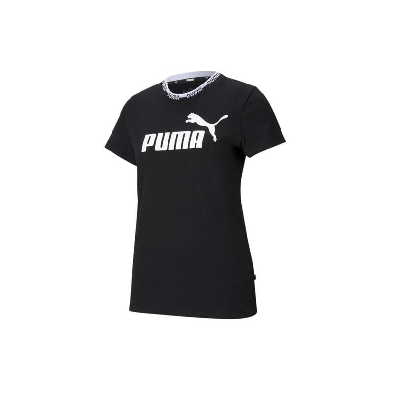 Puma Amplified Graphic T-shirt, Vrouwen, T-shirt, zwart