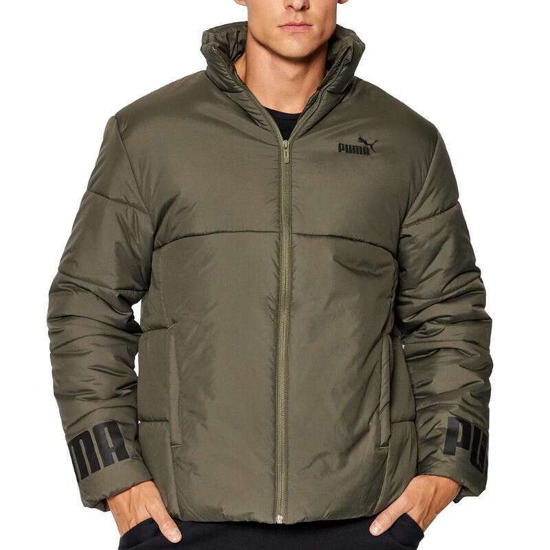 Chaqueta Puma Essentials Padded, Verde, Hombre