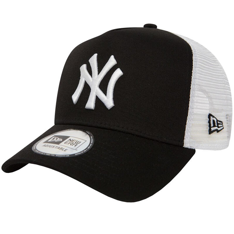 Férfi baseball sapka, New Era New York Yankees MLB Clean Trucker Cap, fekete