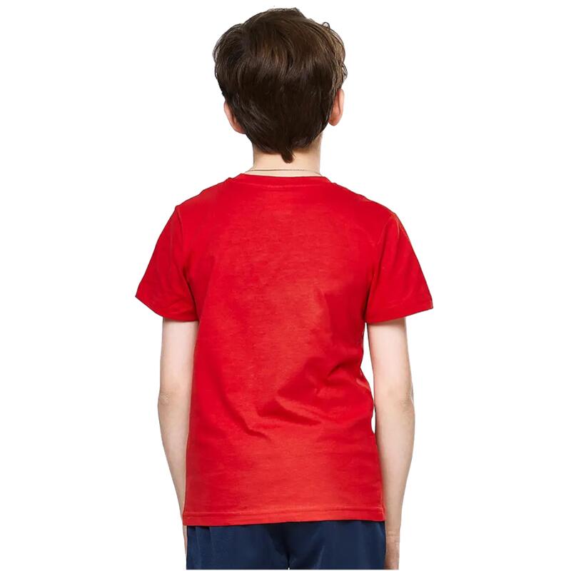 Kappa Caspar Kids T-Shirt, Jongen, t-shirts, rood