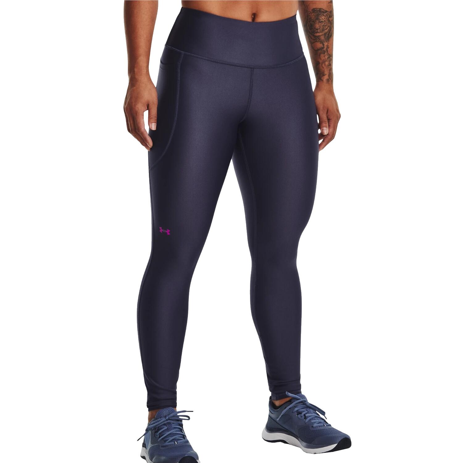 Under Armour - Legging Pour Femmes Under Armour Heatgear No-slip Waistband Leggings - Legging - Violet - 36 Xs - Decathlon