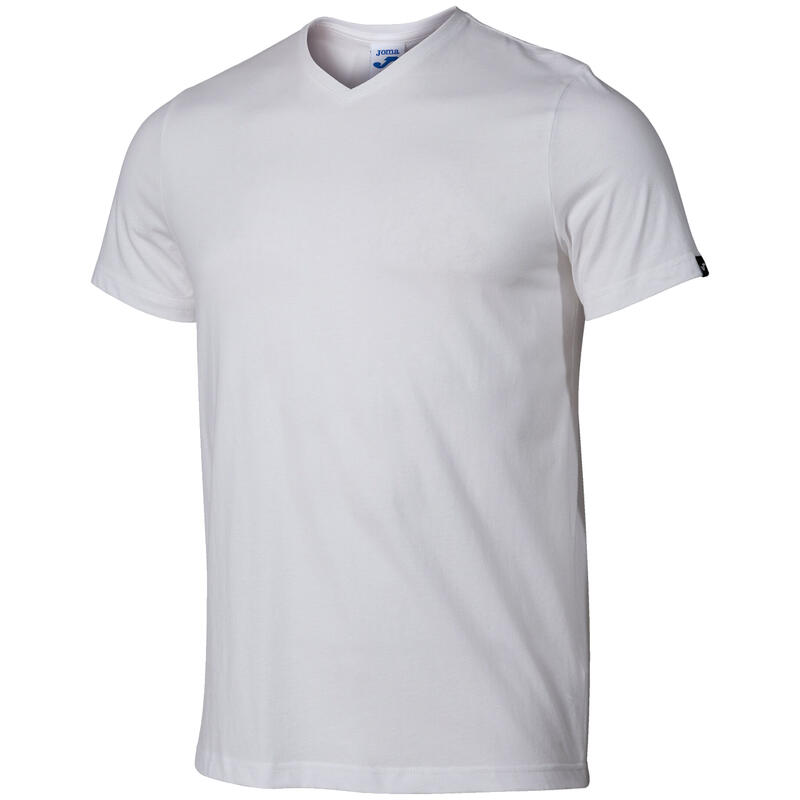 Camiseta fútbol adulto ajuste slim Joma Versalles, blanco