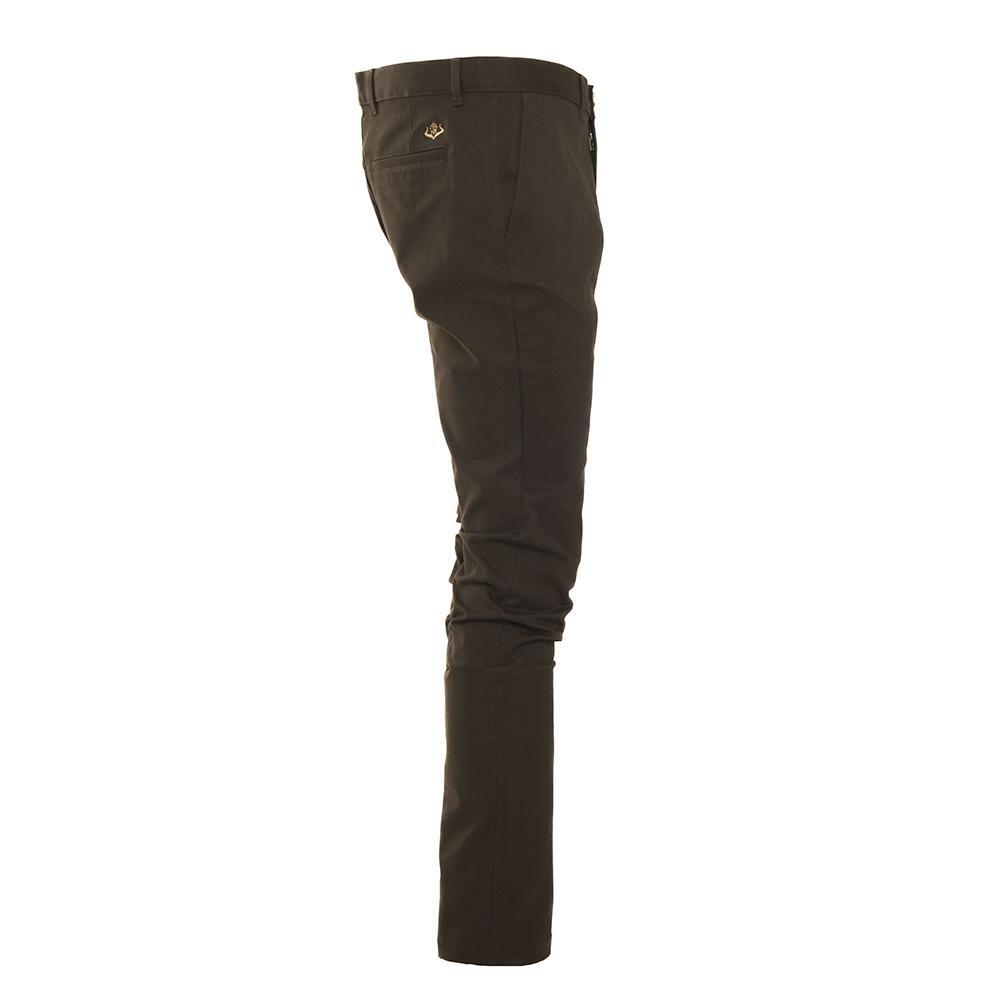 Pantalón Caza Hombre Pasión Morena 05034 Verde Chino Slim 3/5