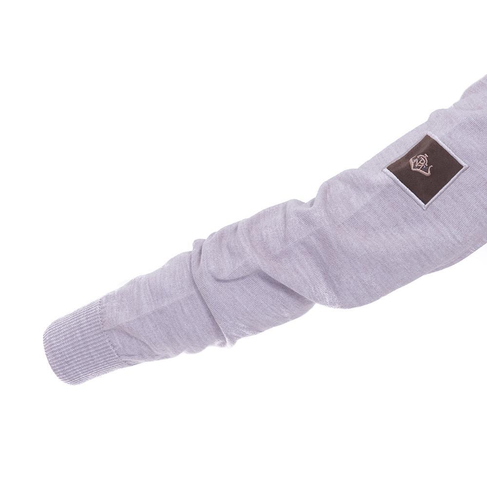 Jersey Caza Hombre Pasión Morena 03051 Gris Cuello con Cremallera 4/5