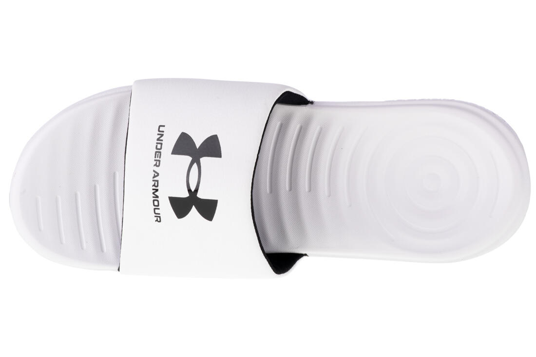 Claquettes Blanches Homme Under Armour Ansa 3/4