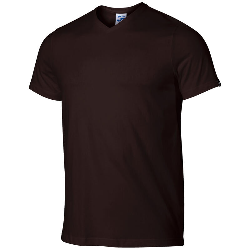 Férfi póló, Joma Versalles Short Sleeve Tee, barna