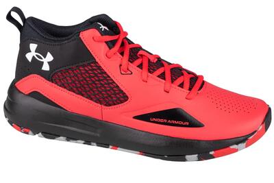 Scarpe da Basket per Adulti Under Armour Lockdown 5 Nero
