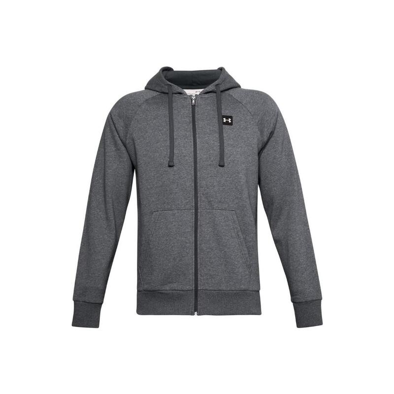 Capot Under Armour Rival Fleece FZ, Gris, Hommes