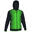 Casaco com capuz Homem Joma Supernova preto verde fluorescente