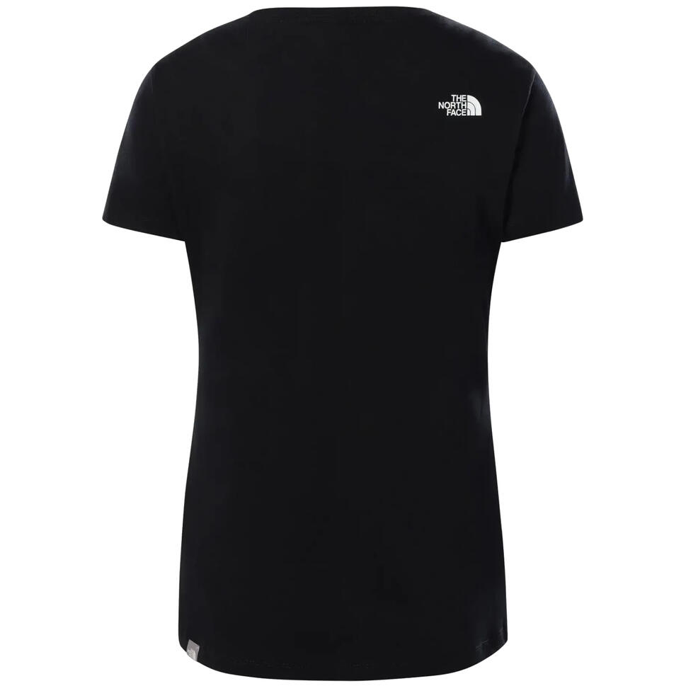T-shirt sportowy z krótkim rękawem damski W Simple Dome