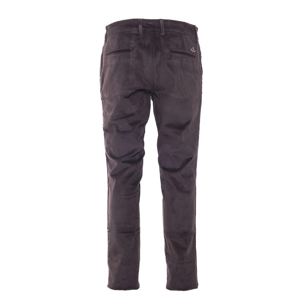 Pantalón Caza Hombre Pasión Morena 05033 Marrón Pana Elástica Slim 5/5