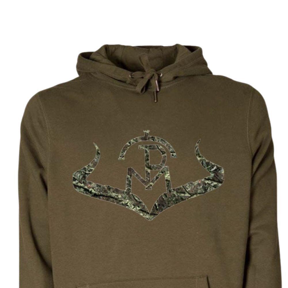 Sudadera Caza Mujer Pasión Morena 40001 Verde Algodón con Capucha 3/3
