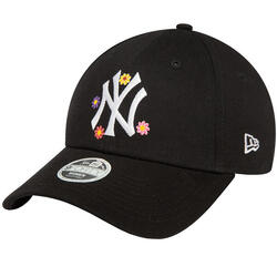 Honkbalpet voor vrouwen 9FORTY New York Yankees Floral All Over Print Cap
