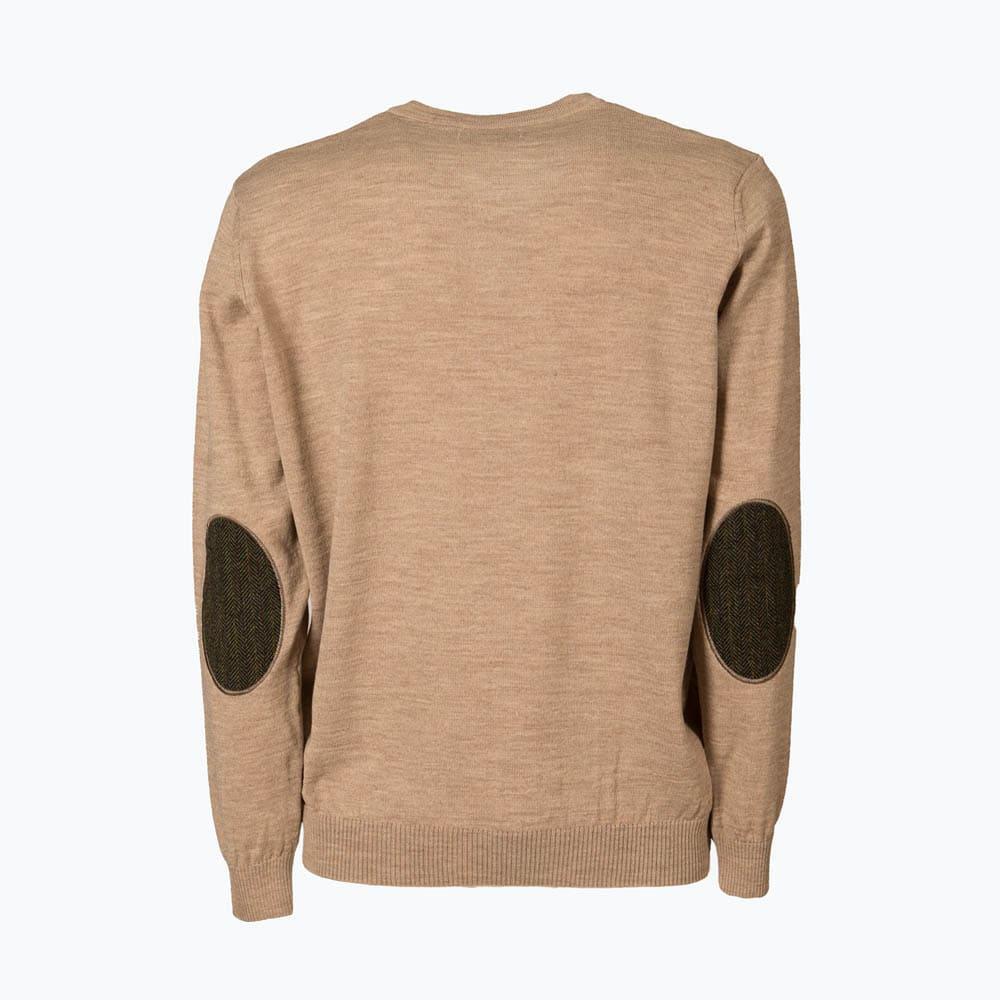 Jersey Caza Hombre Pasión Morena 03053 Topo Cuello en Pico 2/4