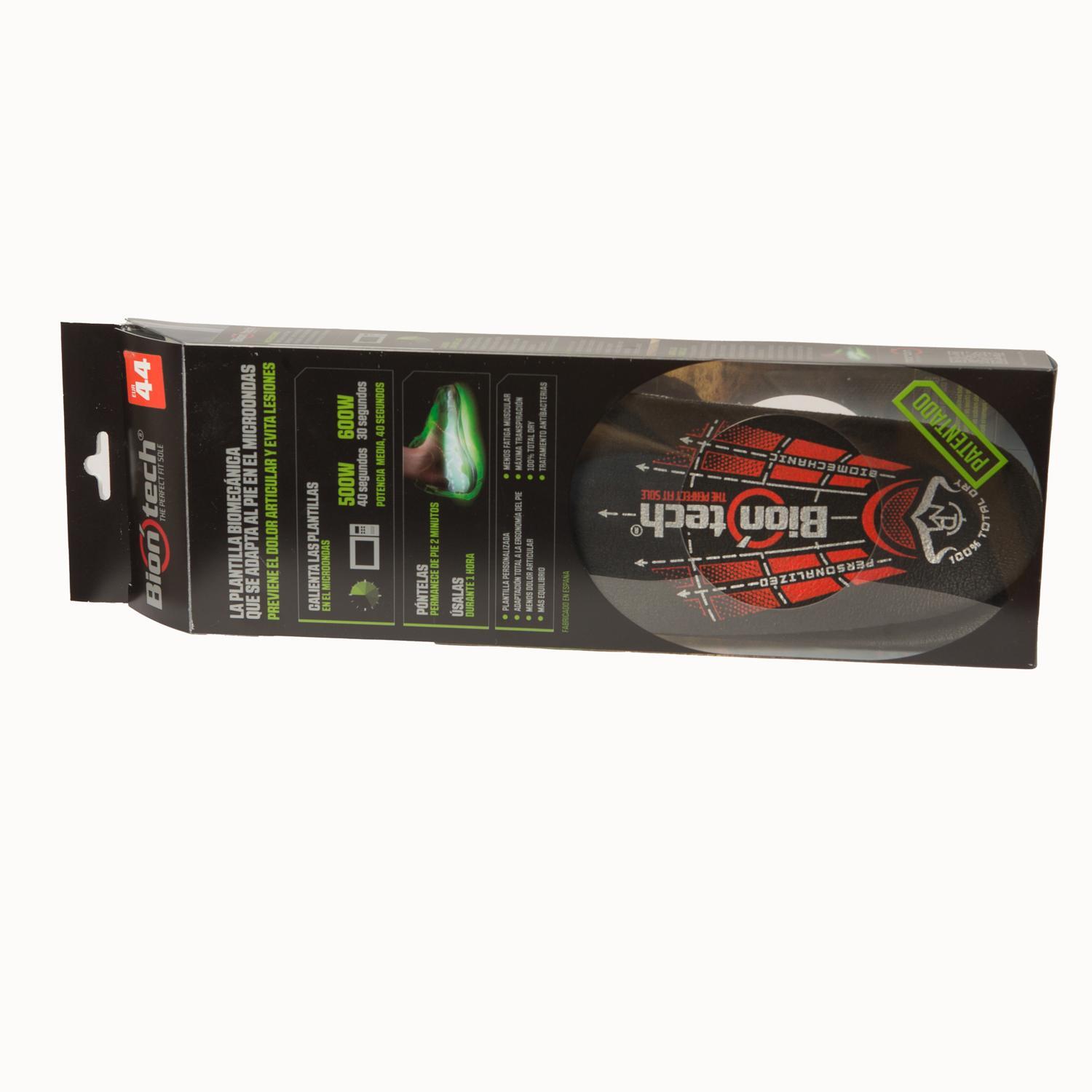 Plantilla Pasión Morena 13008 Negra Biomecánica Antibacterias 3/3