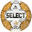 Select Ultimate Bajnokok Ligája v23 Replica kézilabda fehér/arany