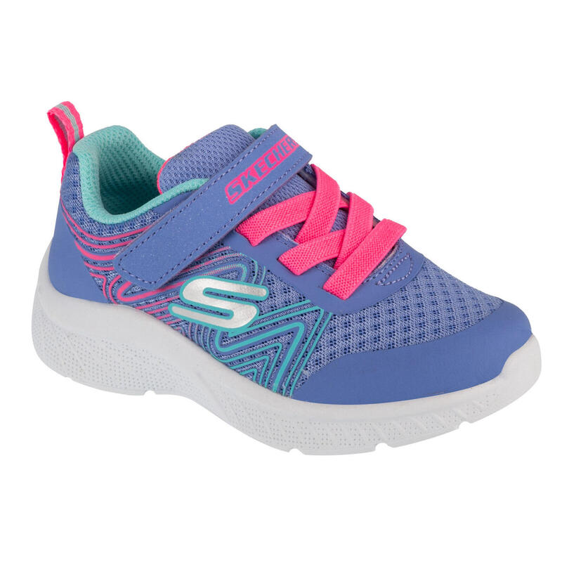 Gyerek gyalogló cipő, Skechers Microspec Plus - Swirl Sweet
