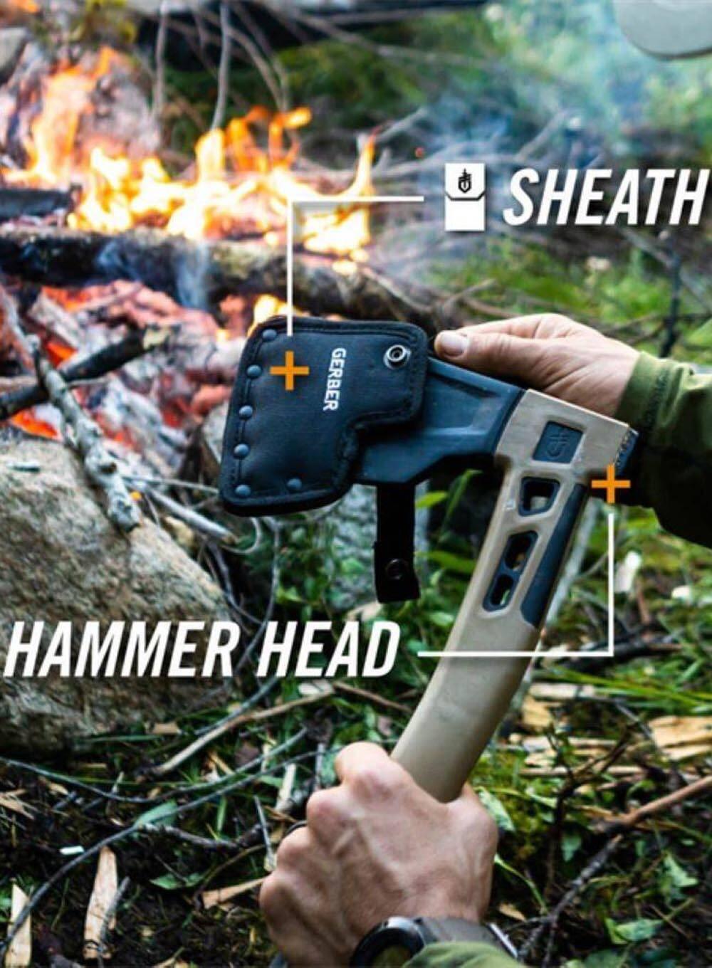 Toporek Bushcraft Gerber Hatchet Coyote 7/7