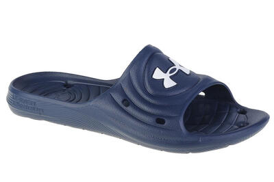 Sandals Hombre Under Armour Locker Iv Sl Azul Marino