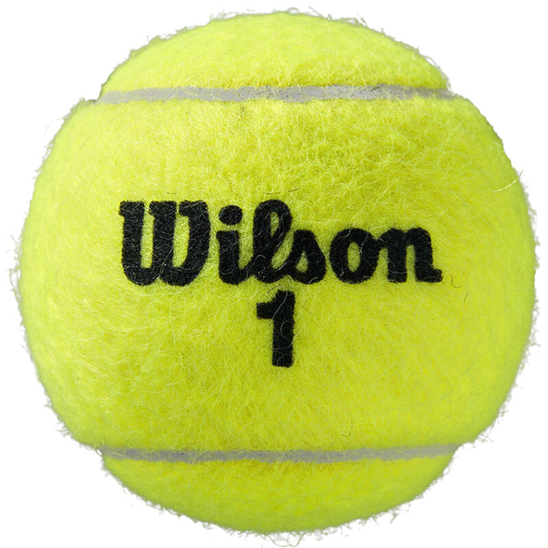 Tubo de 3 pelotas de tenis Wilson Roland Garros todas las superficies