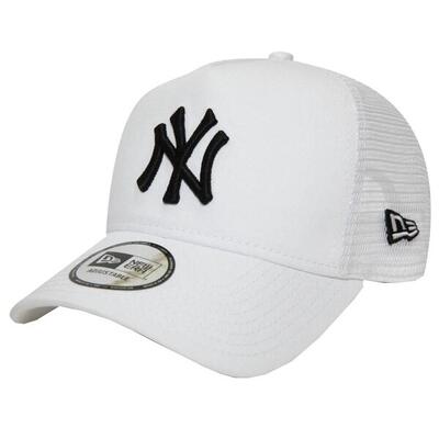 Cappelli New era Essential aframe trucker yankees Bianco