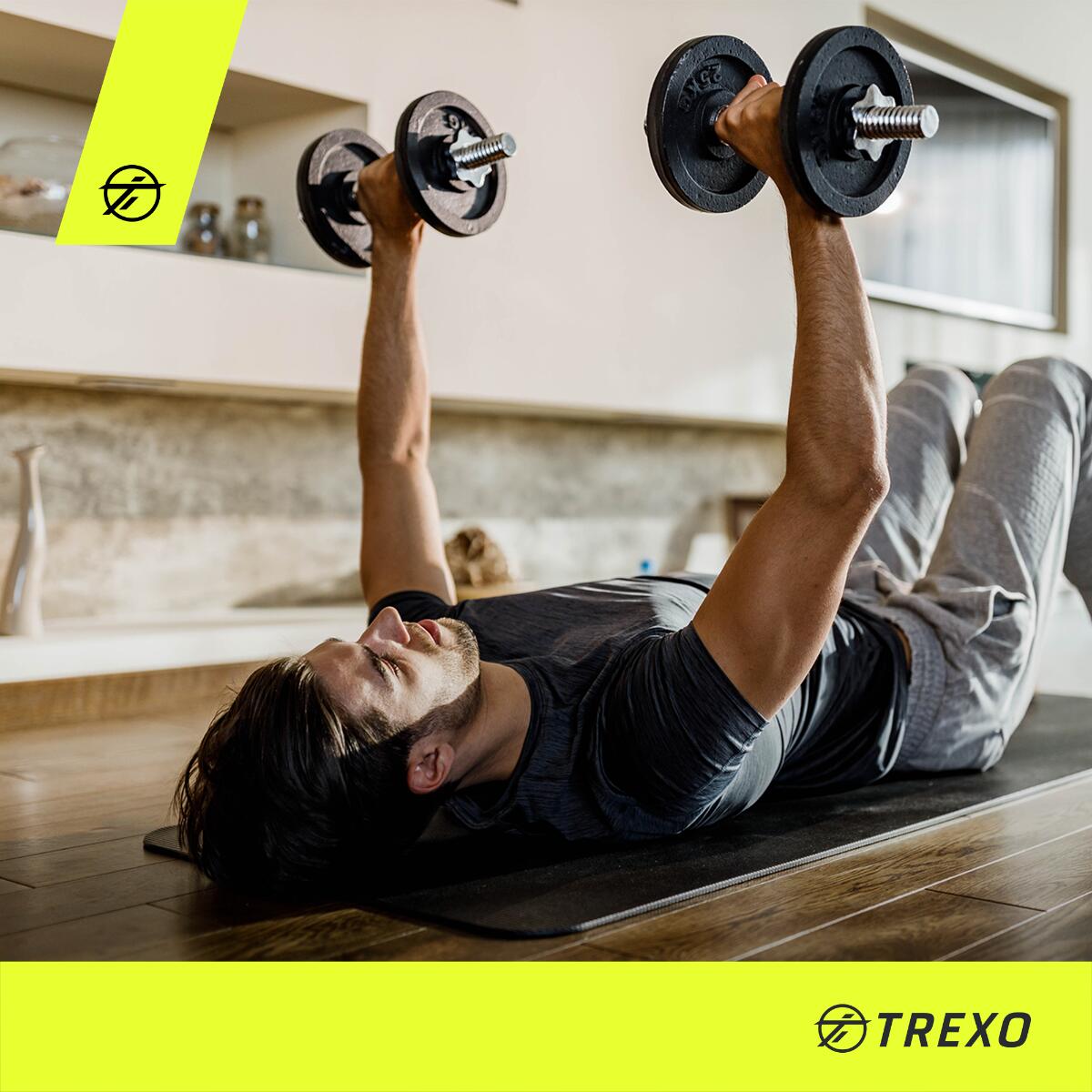 Zestaw hantli XTREXO 20 kg 5/7
