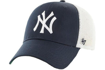Cappello da baseball - Branson - New York Yankees - Regolabile - Adulto - Blu