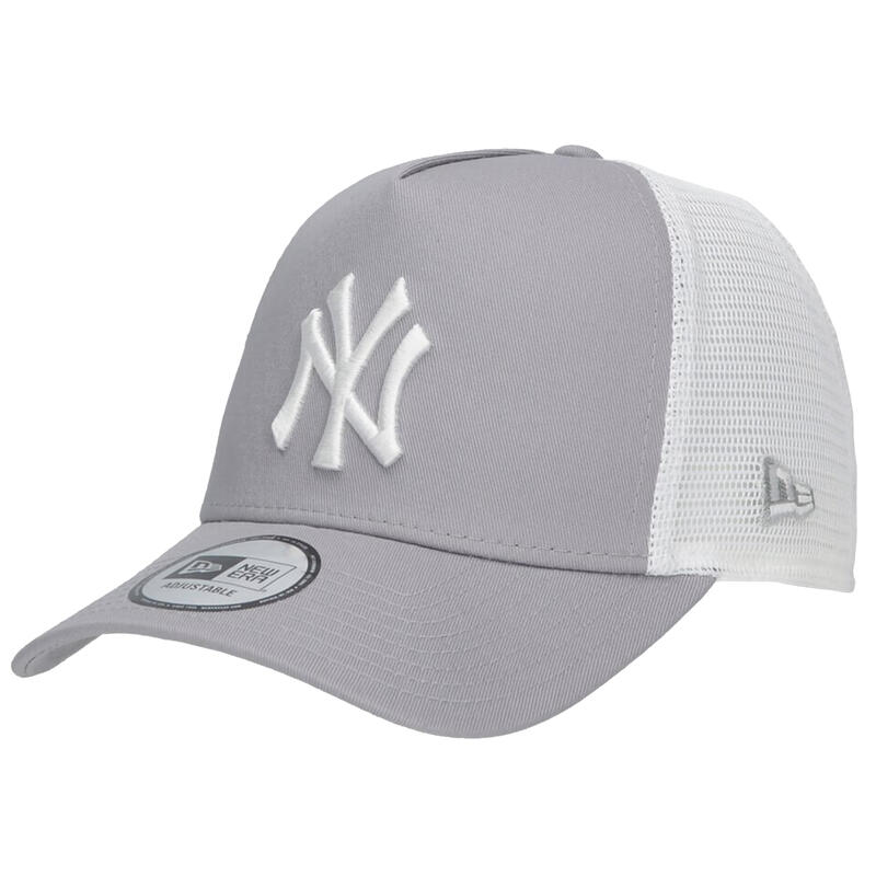 Férfi baseball sapka, New Era New York Yankees MLB Clean Trucker Cap, szürke