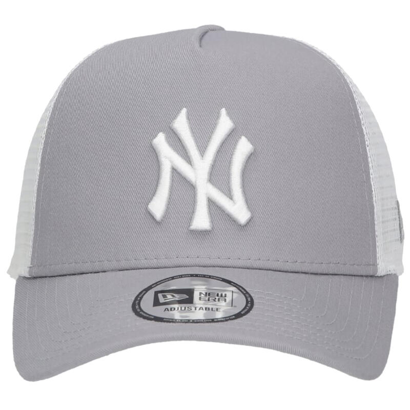 Férfi baseball sapka, New Era New York Yankees MLB Clean Trucker Cap, szürke