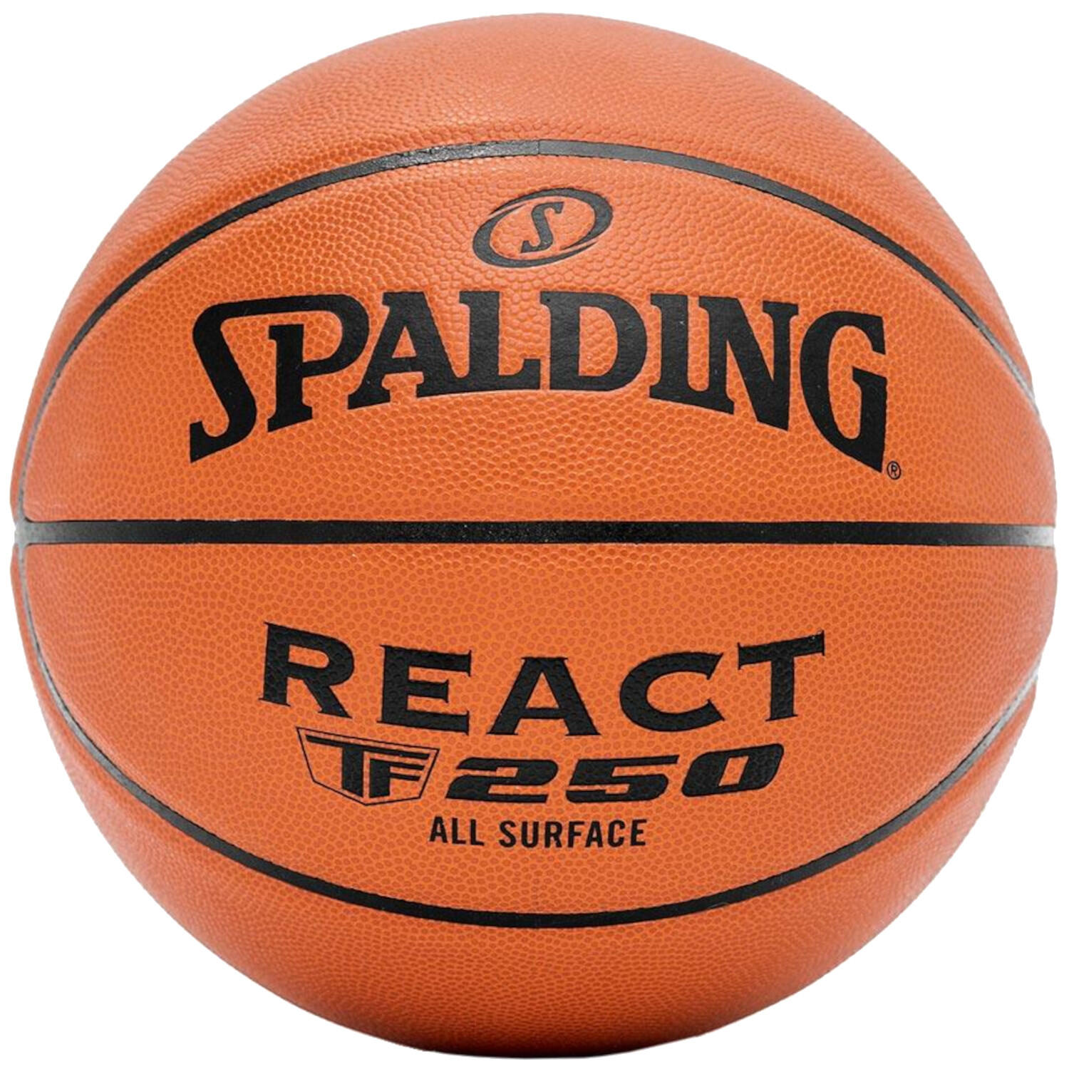 SPALDING Basketbalový míč React TF-250 Composite
