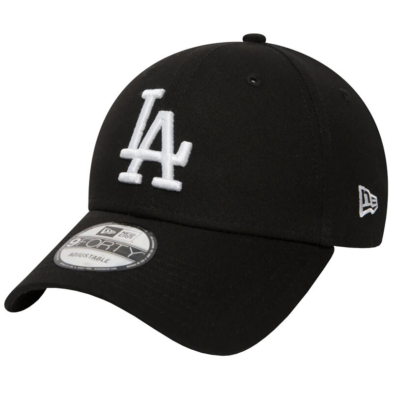 Férfi baseball sapka, New Era League Essential Los Angeles Dodgers Cap, fekete