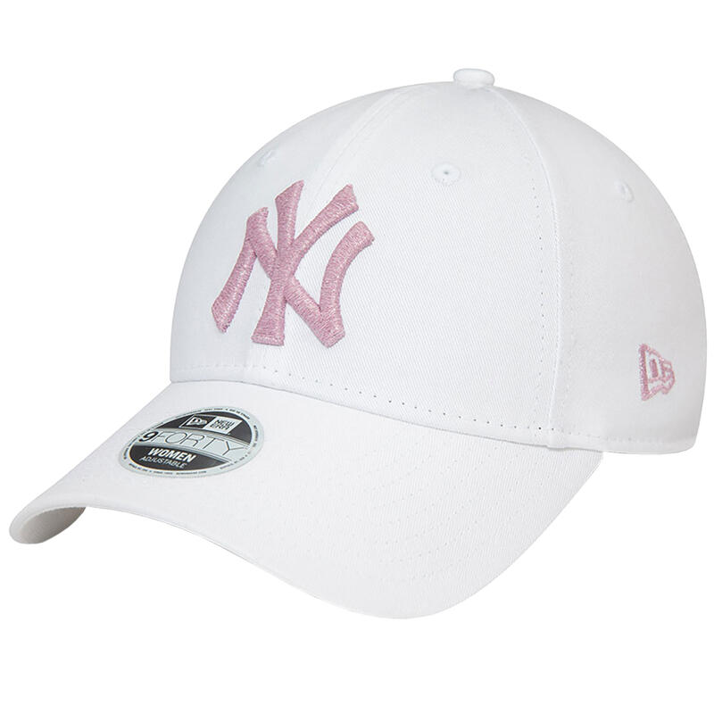 Honkbalpet voor vrouwen New Era 9FORTY New York Yankees Wmns Metallic Logo Cap