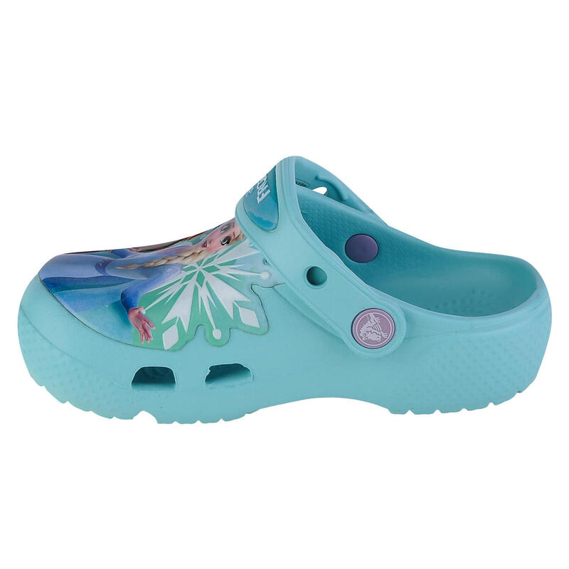 Slapi copii Crocs Disney Frozen II T, Albastru