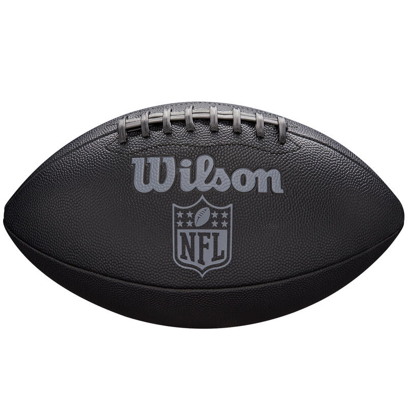 Amerikai futball labdák Wilson NFL Jet Black Jr FB Game Ball, 7-es méret