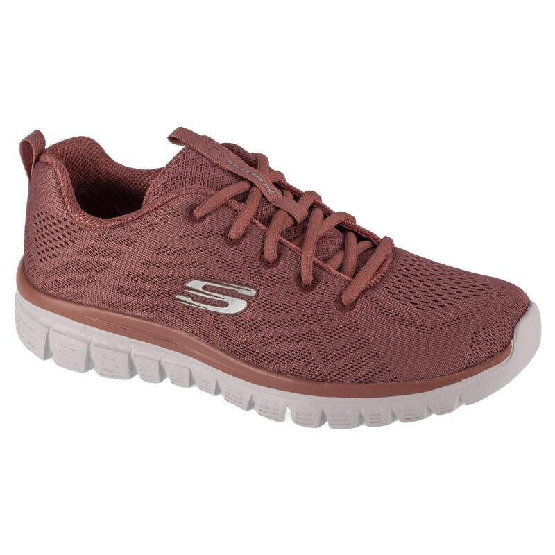 Zapatilla Deportiva Skechers Graceful-Get Connected Rosa Mujer