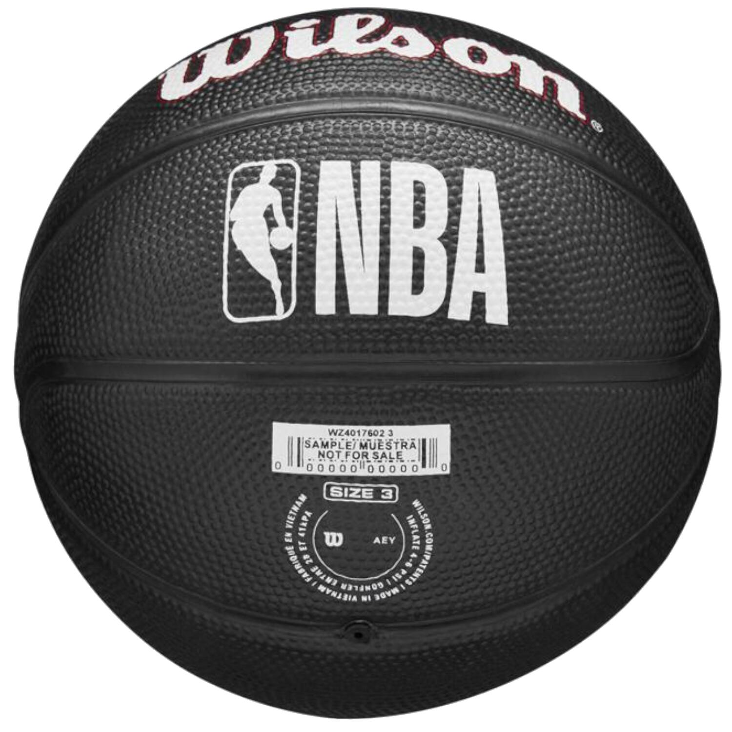 Basketbal Wilson Team Tribute Chicago Bulls Mini Ball 4/4