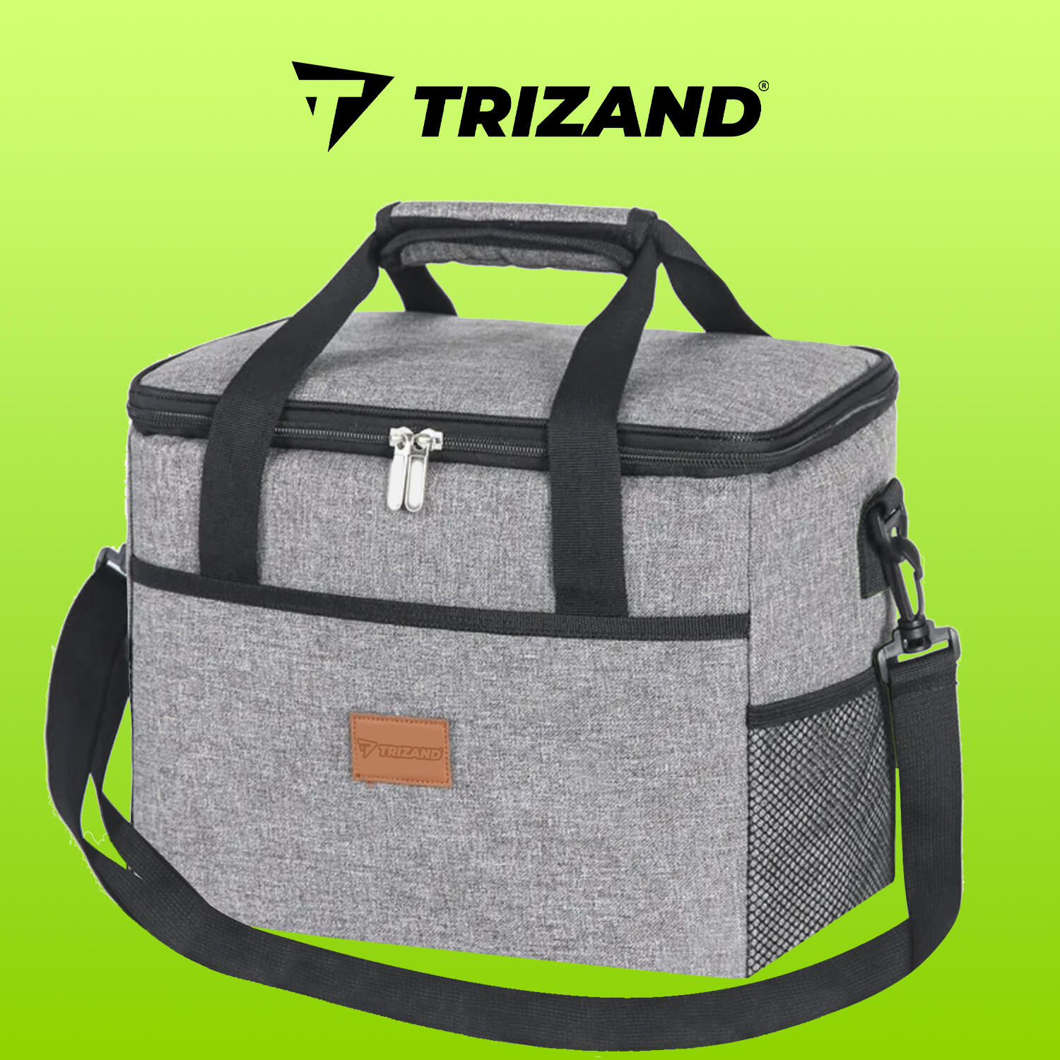 Torba Termiczna Plażowa Turystyczna na Jedzenie Izolacyjna Piknikowa 40l 3/7