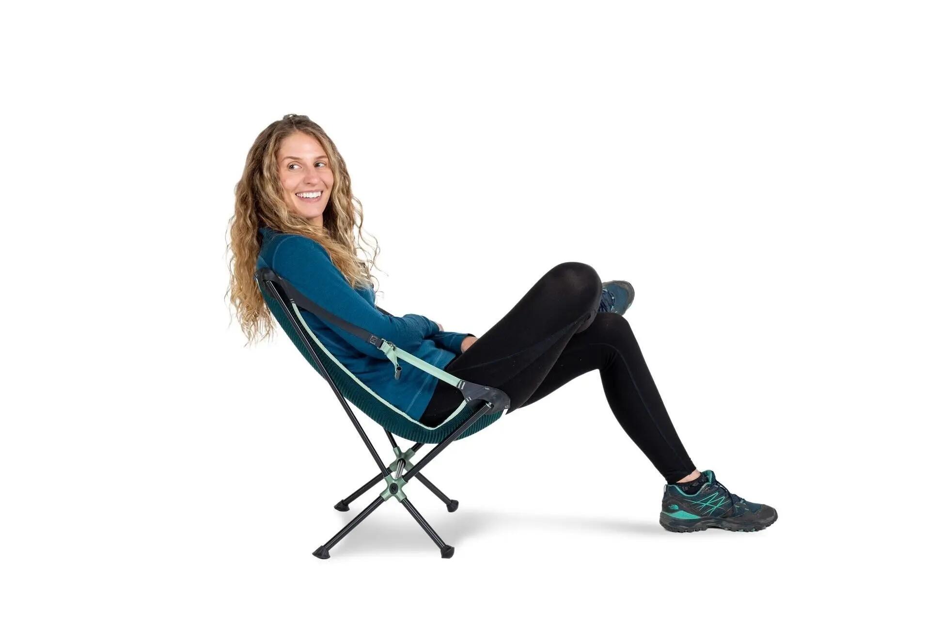 Nemo Equipment Chaise de Camp Reclinable Moonlite - Lagoon 3/6