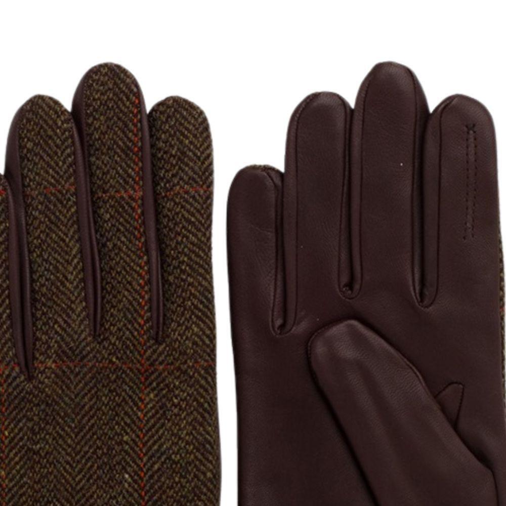 Guantes Caza Hombre Pasion Morena 25007 Caqui Tweed Piel 3/3
