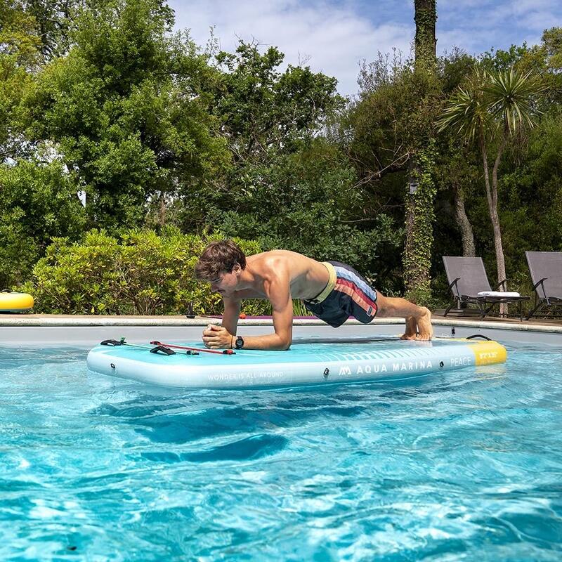 AQUA MARINA PEACE 8'2" SUP Board Stand Up Paddle aufblasbar Fitness Yoga