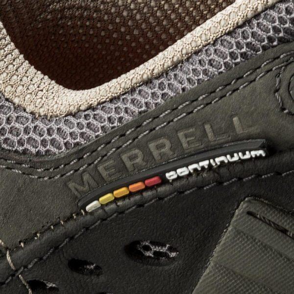 Sapatos de trekking Merrell INTERCEPT Smooth Black para homem