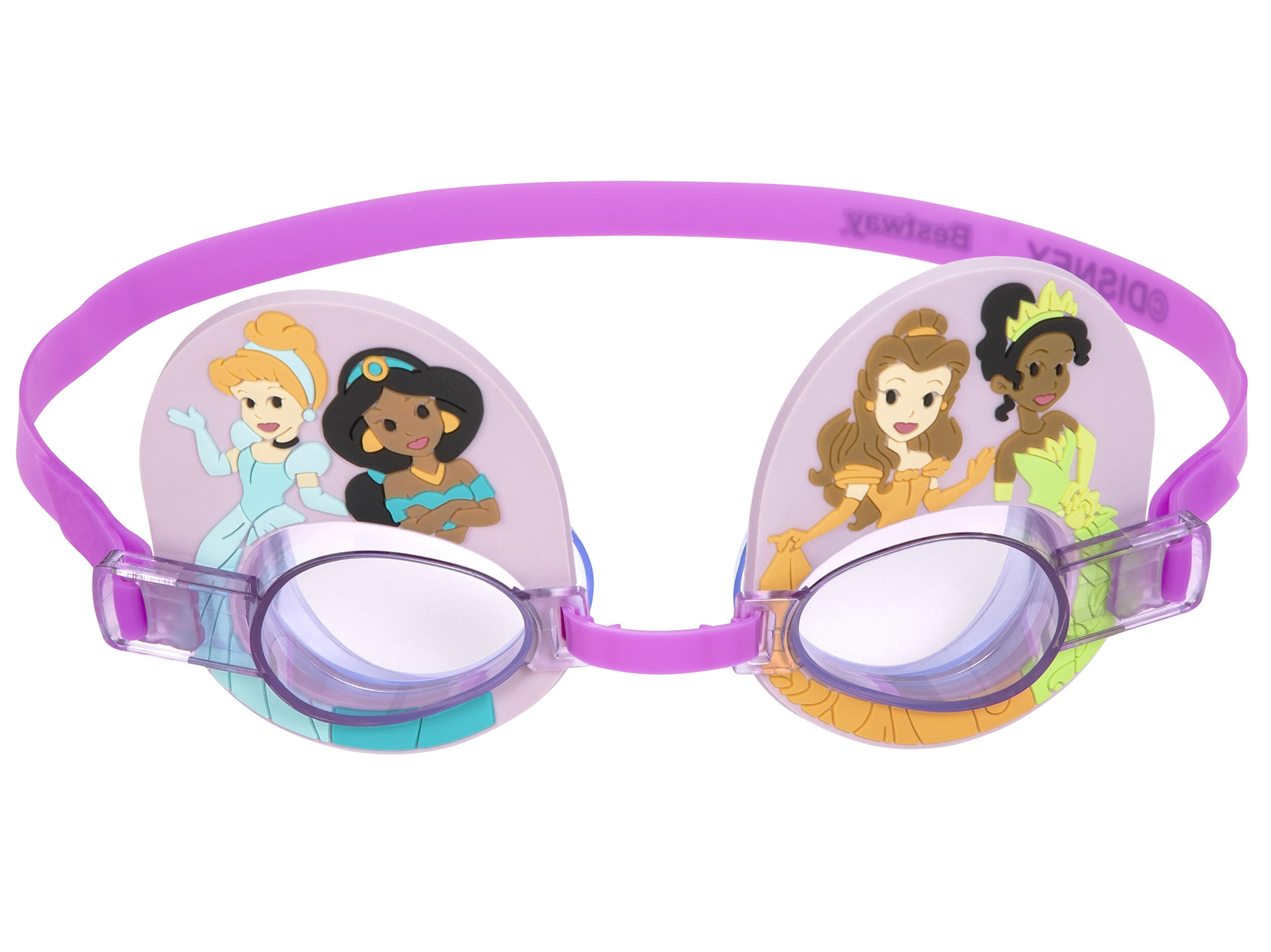 Gafas de natação para crianças com design de princesas 2/7