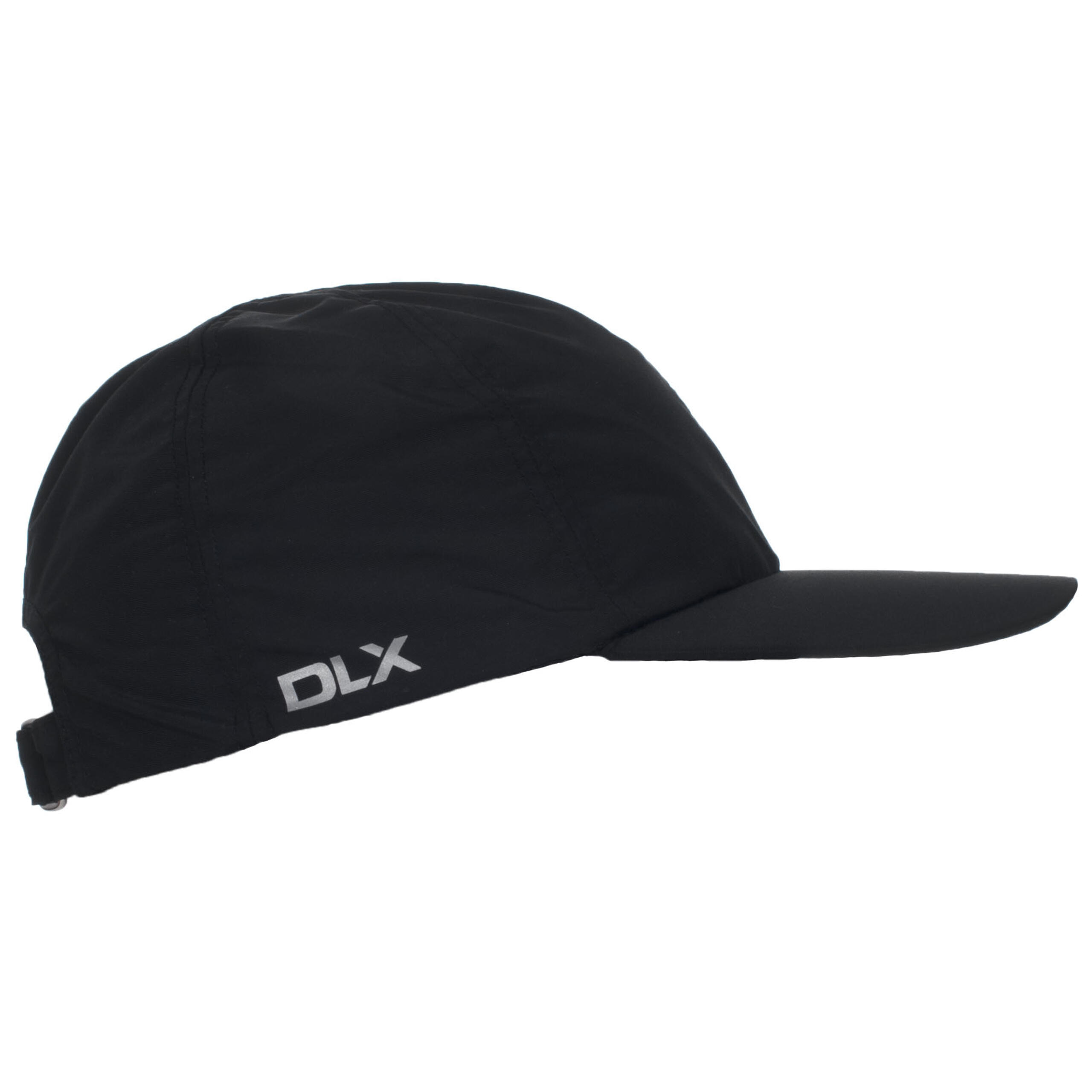 DLX Char Waterproof Black Baseball Cap Plain Summer Hat