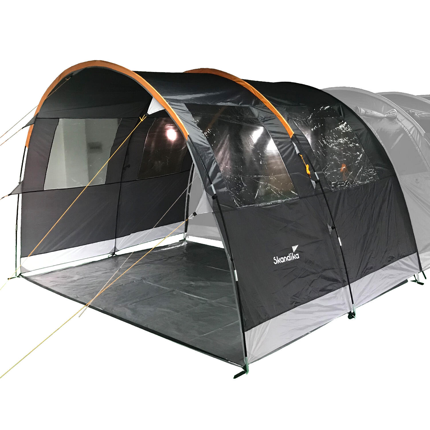 Skandika - Auvent Avancé Canopy Gotland 5 – Extension Pour Tente Tunnel Gotland 5 Skandika - Séjour De Tente - Gris - Decathlon