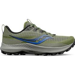 Chaussures de course Hommes Saucony Peregrine 13 Vert