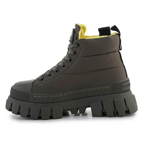 Sapatilhas para mulher Palladium Revolt Boot Overcush Olive Night 4/5