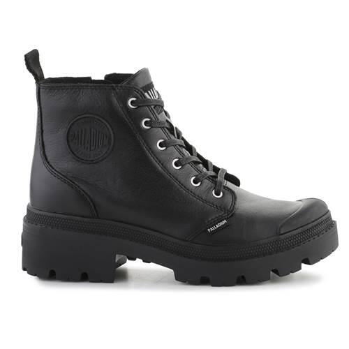 PALLADIUM Schoenen universeel voor vrouwen Palladium Pallabase Leather Black