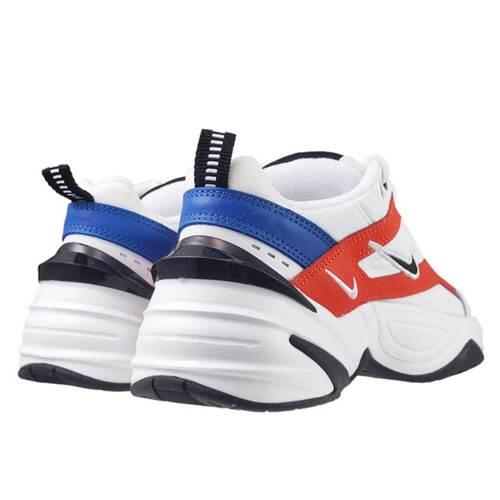 Chaussures universel femmes Nike M2k Tekno Summit White Black Team Orange 4/4
