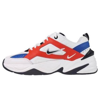 Chaussures universel femmes Nike M2k Tekno Summit White Black Team Orange